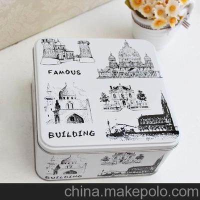 歐式古堡方形儲物罐/收納罐 點亮家居空間的工藝品代理新商機