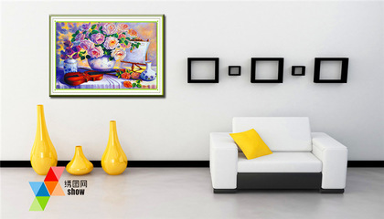 色彩斑斕，商機無限——探秘義烏市炫光工藝品鉆石畫產業